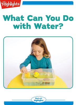 cover image of What Can You Do with Water?
